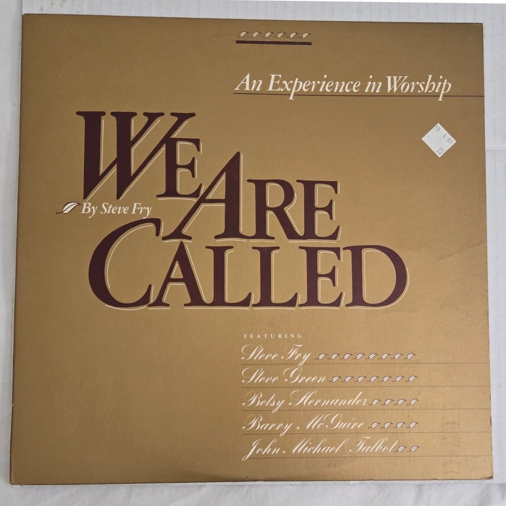 Steve Fry We Are Called Vinyl LP 1983 Birdwing Records BWR 2046 Christian Gospel